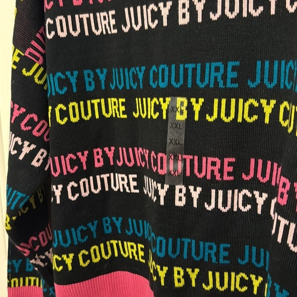 NWT! JUICY by Juicy Couture - Black Logo Sweater - Picture 3 of 8